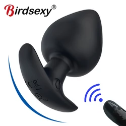 Anal Vibrator for Men Prostate Massager Wireless Remote Control Dildo Butt Plug Vibrator For Adult Masturbators Anal Sex Toys