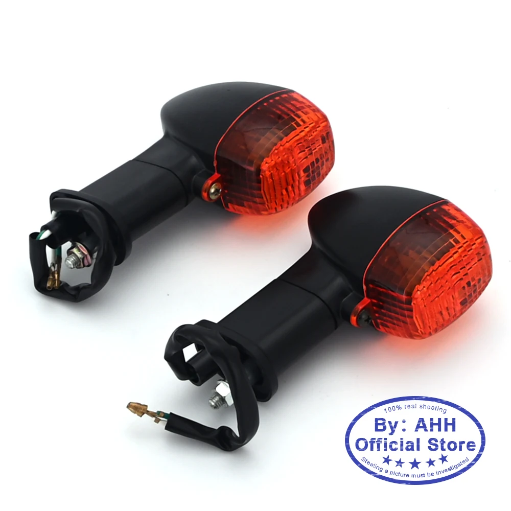 AHH 1 Pair Front Rear steering lamp Cornering Turn Signals Indicator Light For Kawasaki ZX-6R ZX-7R ZX-10R ZX-9R ZX-12R 6R 10R