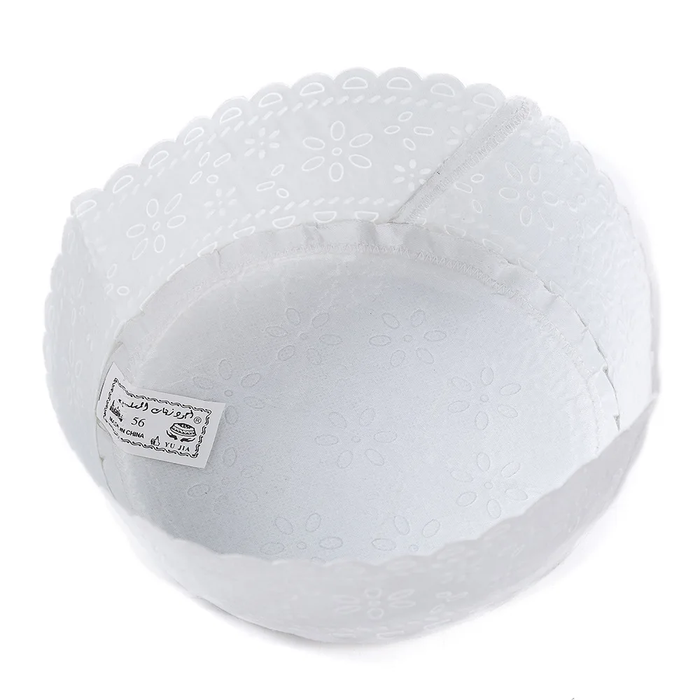 Bordado Chapéus de Oração Muçulmana para Homens, Lenço Árabe, Índia Tampão do Islã, Ramadã Árabe dos Homens, Kippah Judaico