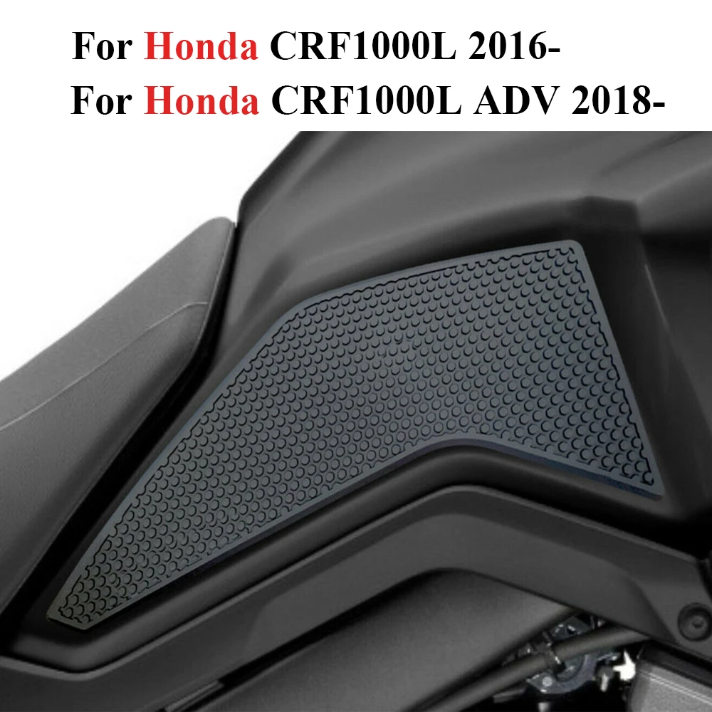 Non-Slip Side Fuel Tank Stickers Waterproof Pad Rubber For Honda CRF1000L Africa Twin CRF 1000 L Adventure Sports 2016-