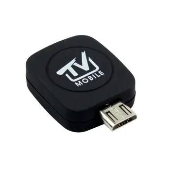 474 - 858MHz DVB-T TV alıcısı 75 Ohm dijital TV anten girişi mikro USB 2.0 TV Tuner için Android cep telefonu Tablet
