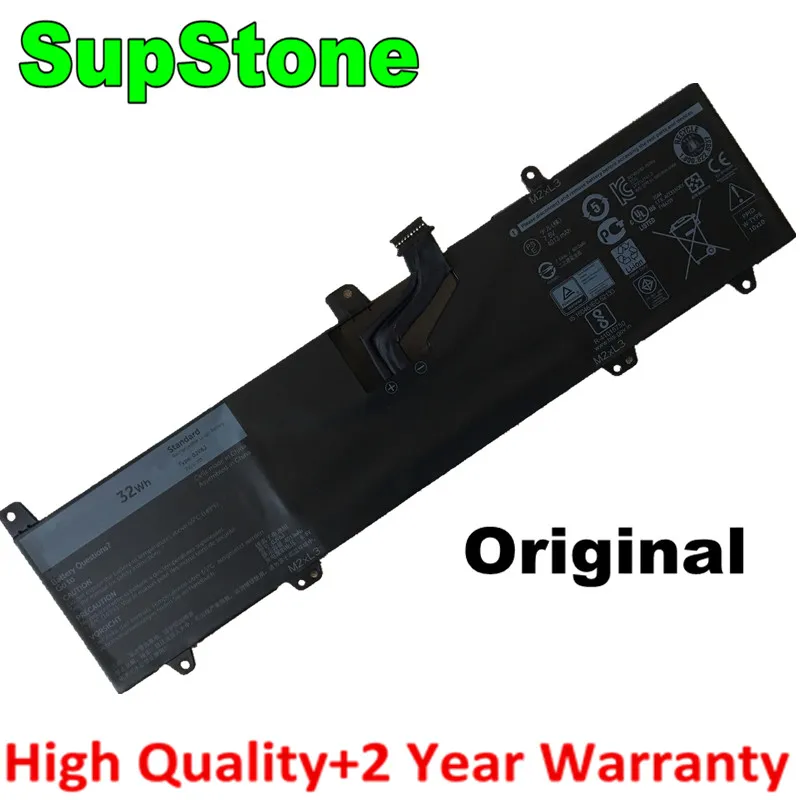 

SupStone 0JV6J 8NWF3 PGYK5 0HH6K9 Laptop Battery For Dell Inspiron 11-3000 3162 3164 3168 3179 3180 3185 2-IN-1 OJV6J P24T001