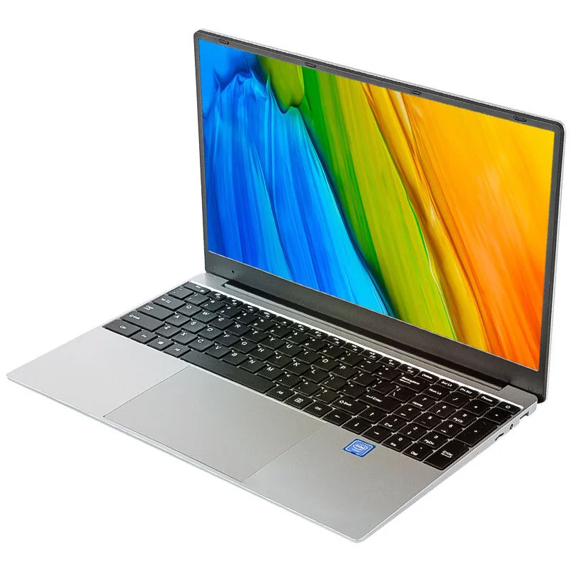 Laptop PC Mini 15.6 Inci Quad Core Celeron 4GB + 256GB Win10 Komputer Laptop untuk Bisnis