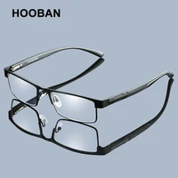 Lunettes de lecture en acier inoxydable de haute qualité pour hommes et femmes, lunettes de presbytie tendance, lunettes d'affaires pour l'hypermétropie, anti-lumière bleue 1