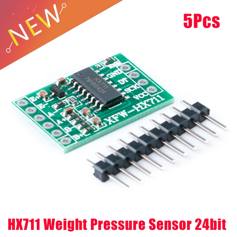 HX711 Weight Pressure Sensor 24bit Precision A/D Module HX711 Weighing Sensors Measurement Tool DIY Electronic Scale