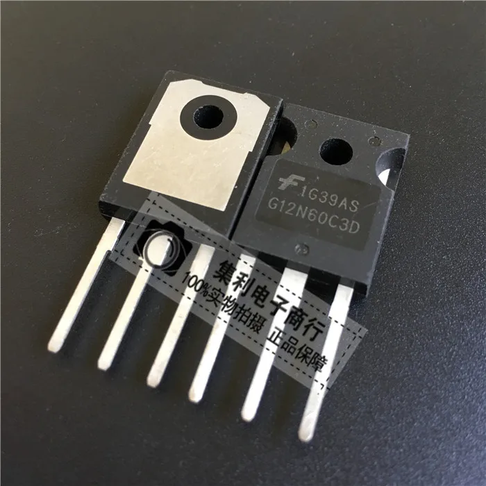 

10PCS/Lot G12N60C3D HGTG12N60C3D IGBT TO-247 600V 24A