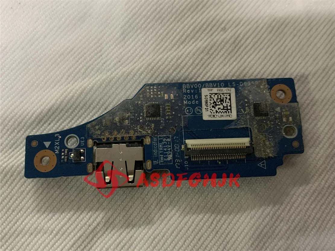 Original für Dell Inspiron 15 Gaming 7567 USB SD Kartenleser Bord Ls-d995p BBV00 BBV10 01148Y TESED OK