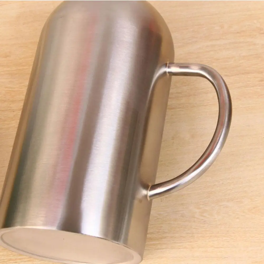 1.5L 304 Stainless Steel Watering Pot Extended Nozzle Green Plant Watering Can Watering Kettle Gardening Tools