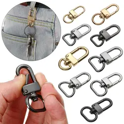 5Pcs Bags Strap Buckles Lobster Clasp Collar Carabiner Snap KeyChain Hook Split Ring Jewelry Making Tools Bag Part Accessories