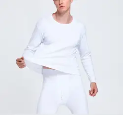 Men Cotton Thermal Underwear Sets Thermo Long Johns Winter Clothes Warm Body Top Buttoms