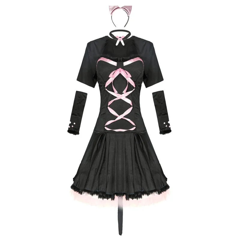 Adults Sexy Cat Costumes Sexy Uniform Suits With Headwear Fancy Dress Women Halloween Party Cosplay Animals Costumes Clothes
