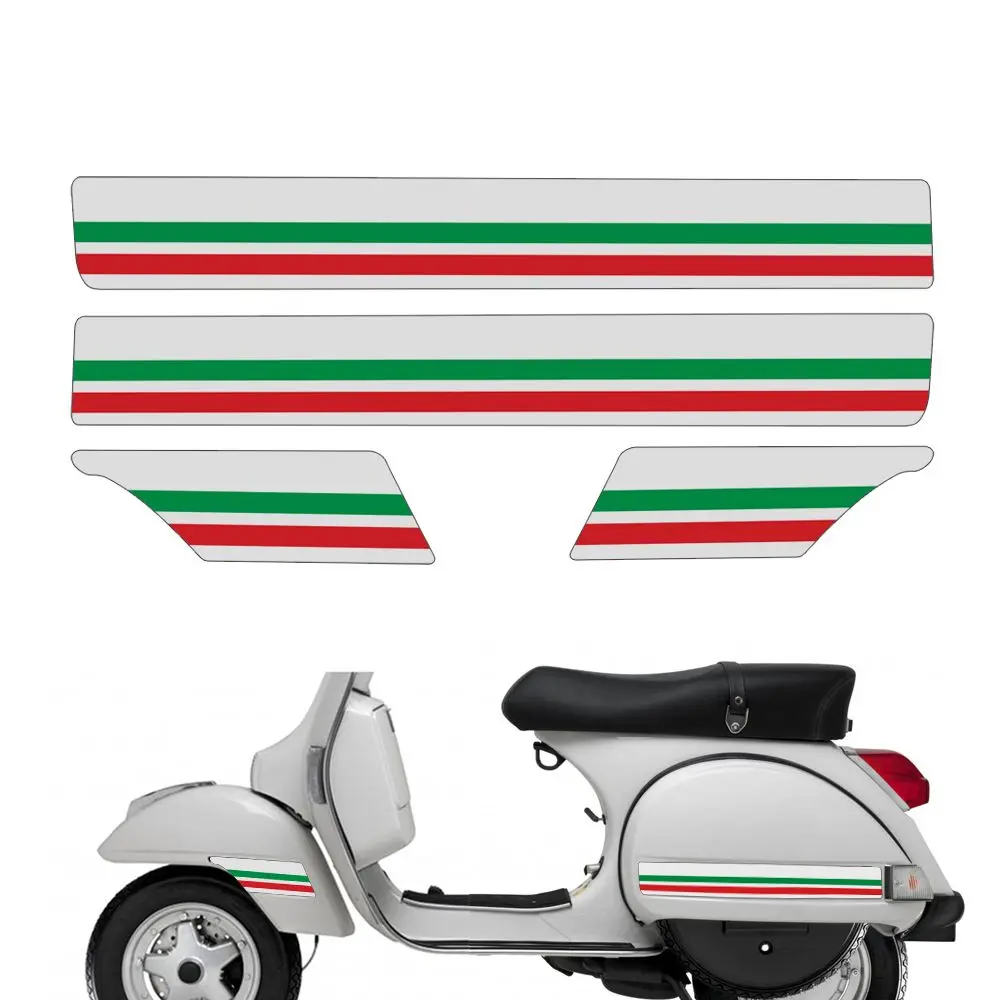 

Motorcycle Side Panel Reflective Stickers Case for Vespa PX T5 Scooter-5 Decal Shell decals, personalized stickers, all car deca