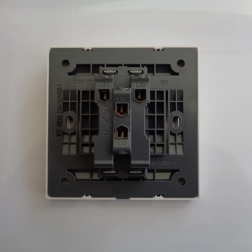 CHINT Socket Switch Double Open 10A 250V