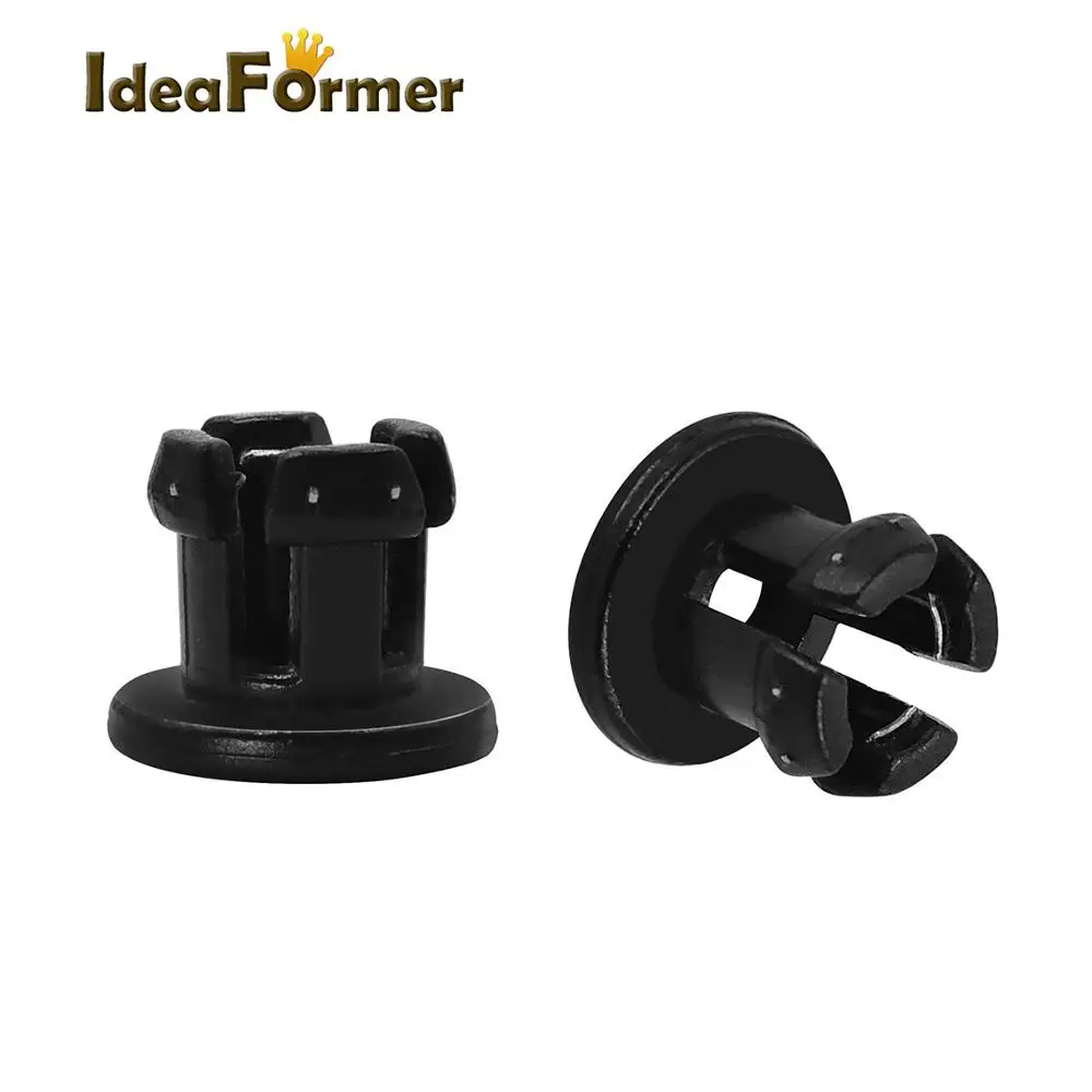 UM2 커넥터 보어 4mm PTFE 튜브 커플링 콜릿 및 클램프 클립 세트 1.75mm 필라멘트 3D 프린터 액세서리, 5/10 개