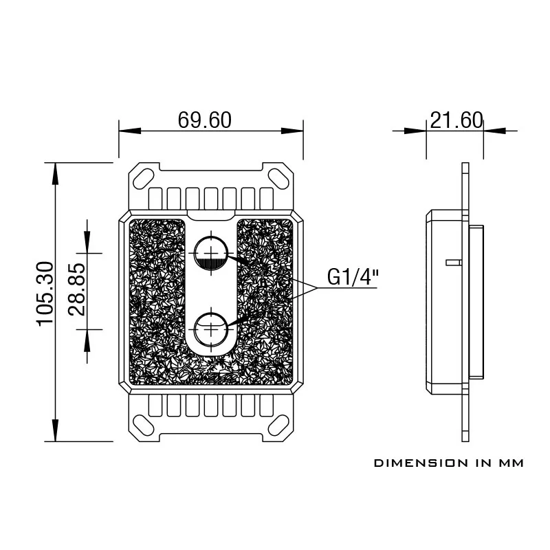 Barrow CPU Water Block For Ryzen AMD AM4/AM3+/AM3/FM2 Platform 5V 3PIN Light Header,AM4 Processor Copper Cooler,LTIFHA-04
