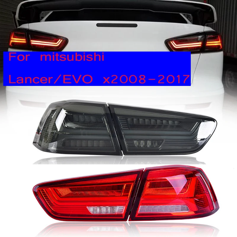 LED Tail Lamp for Mitsubishi Lancer / EVOx 2005 -2016 2017 Left Right Side LED Tail Light Reverse Light Turning Signal Light