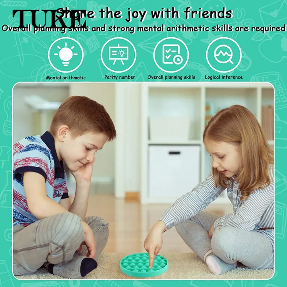 Cartoon Pop Fidget Reliver Stress Toys Rainbow Push Its Bubble Antistress Toys Sensory Toy To Relieve Autism Shippi Free