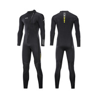 3MM Neoprene Wetsuit For Men Women Scuba Diving Suit Deepwater Spearfishing Thermal Swimsuit Snorkeling Surfing One Piece Set