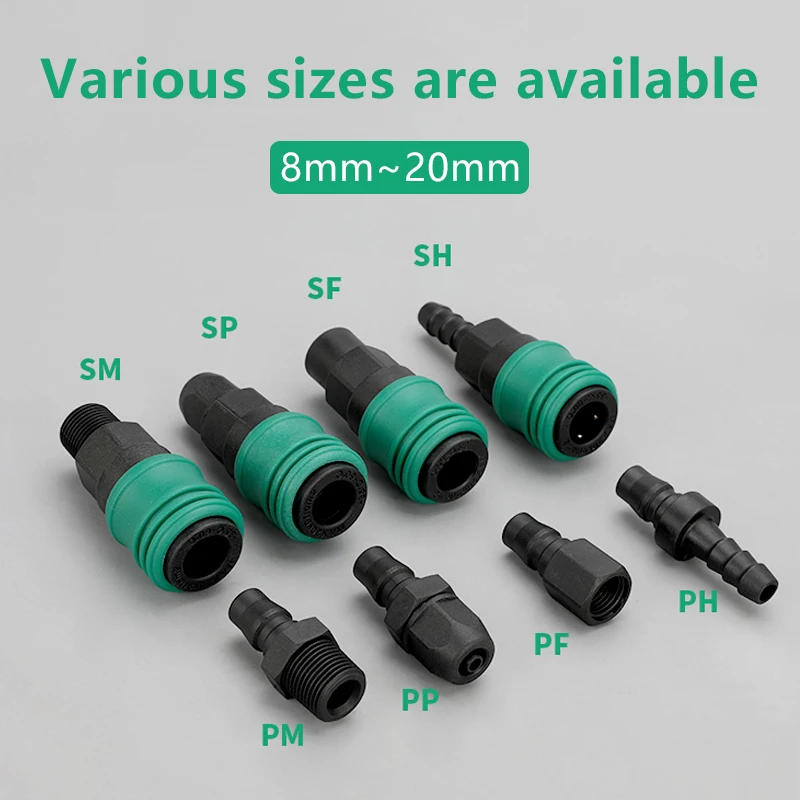 Not a European standard Type Pneumatic fittings Air Compressor Hose Quick Coupler Plug Socket Connector C Type Quick Connector