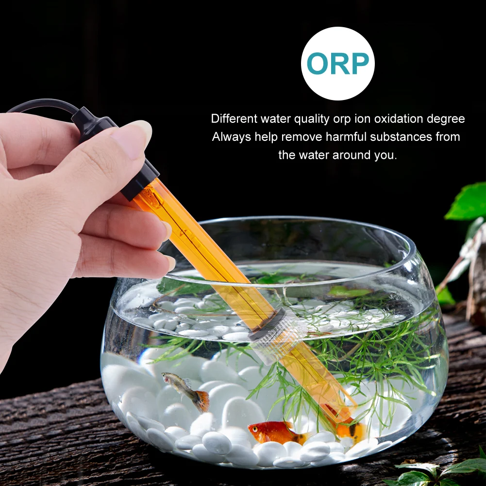 PH ORP Meter Electrodes Replacement Probe Collection Water Quality Purity Tester Removable Instrument for Aquarium Common Use