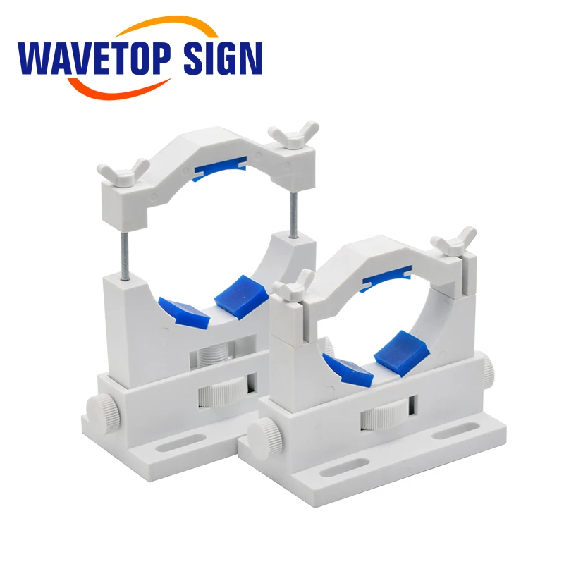 Plastica flessibile 50-80mm del supporto del supporto del tubo del Laser di Co2 di WaveTopSign per la tagliatrice dell'incisione Laser 50-180W