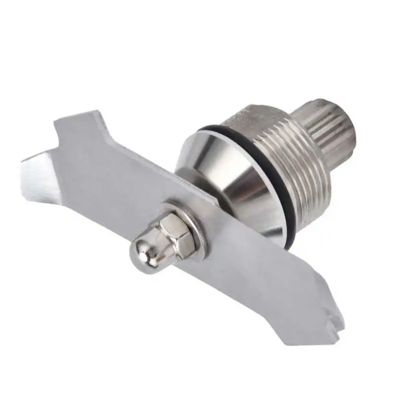 Stainless Steel Blender Blade Assembly Replacement Widen 2 Leaf Blade for Blender Juicer Parts Kitchen Appliances Accessory