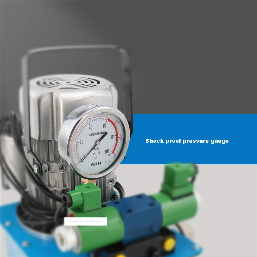 DBD750-DS2 Electric Hydraulic Pump With Solenoid Valve Hydraulic Press Double Circuit Oil Press High Low Pressure Plunger Pump
