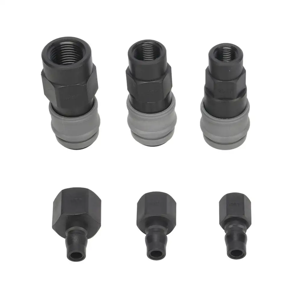 

Garden Hose Tap Connector Pneumatic Fittings PU Tube Quick Connector Self-locking Quick Coupling Accessories