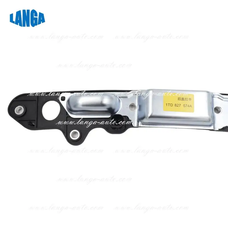 1TD827574A apto para VW Passat Touran, portón trasero, tapa de maletero, manija, luz de lámpara de matrícula