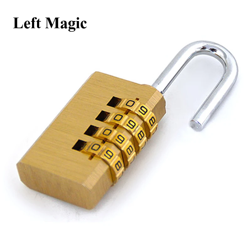 Funny Dead Lock Magic Tricks Medium Size Prediction Lock Induction Coded Close Up Street Magic Props Gimmick Mentalism Magia