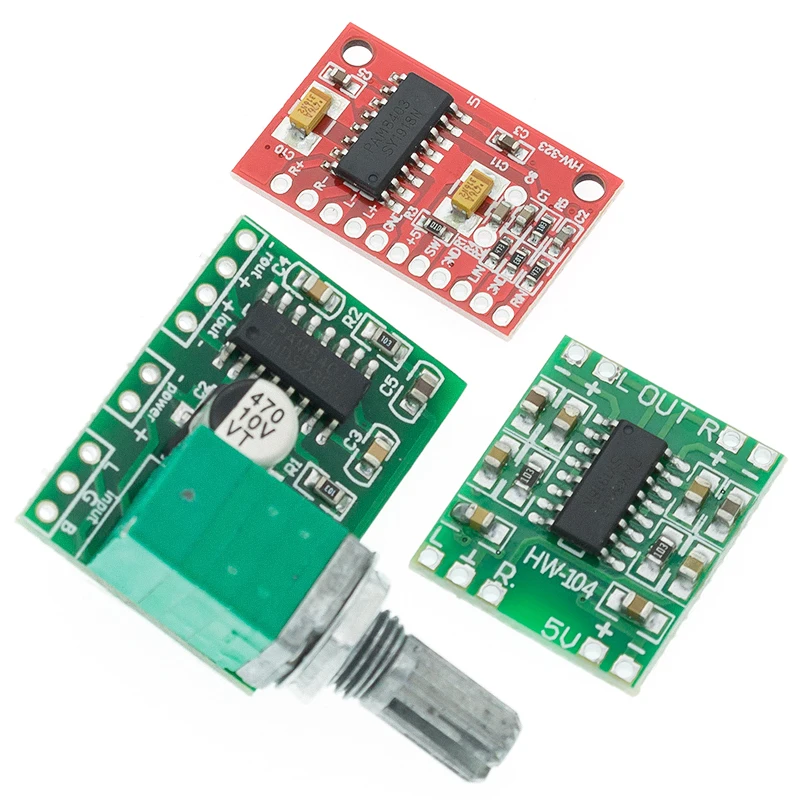 1PCS PAM8403 Super mini digital power amplifier board miniature class D power amplifier board 2 * 3 W high 2.5-5V USB