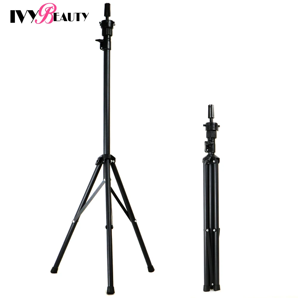 155cm Long Mannequin Wig Head Tripod Stand Holder For Cosmetology Hairdressing Head Adjustable Wig Stand Tipod For Mannequin Wig