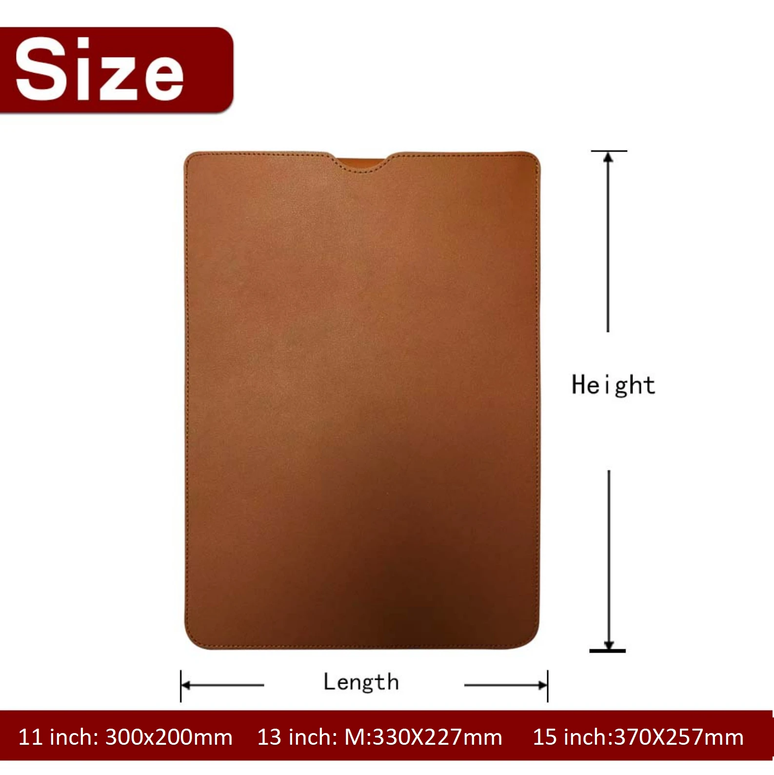 Laptop Stand Cover for Macbook Air Pro 13 15 2020 Leather Sleeve Bag for Notebook Huawei ASUS HP 11 12 13.3 14 15.6 Inch Case