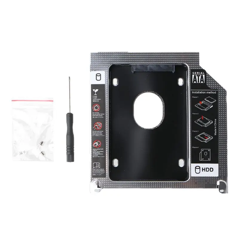 Adaptador de disco duro SSD HDD Caddy para Apple MacBook Pro-A1278 A1286 A1297