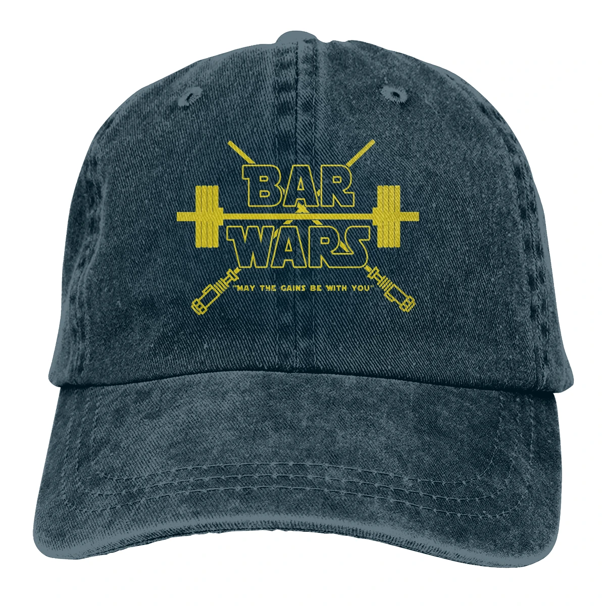 

Bar Wars The Baseball Cap Peaked capt Sport Unisex Outdoor Custom Bodybuilding Ripped Muscle Training Hats