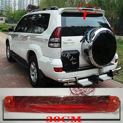 Car styling accessories LED Rear Foof Spoiler Lip Brake Light 1pcs For Toyota Land Cruiser Prado FJ120 2003-2009