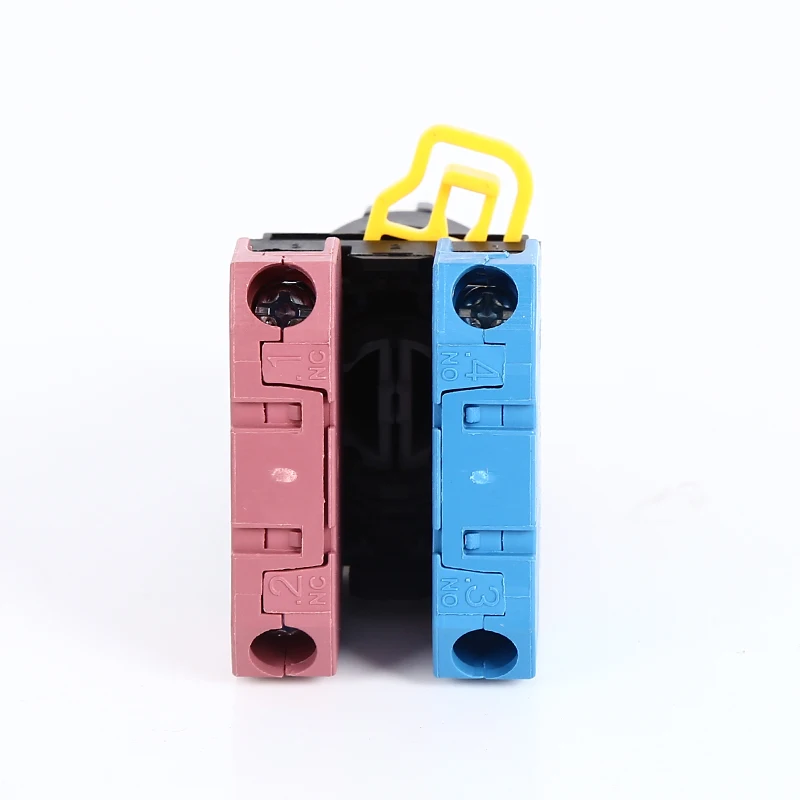 22mm IDEC Similar Self-Lock Selector Button 2/3 Positions Momentary Rotary Switches Waterproof 10A 600V