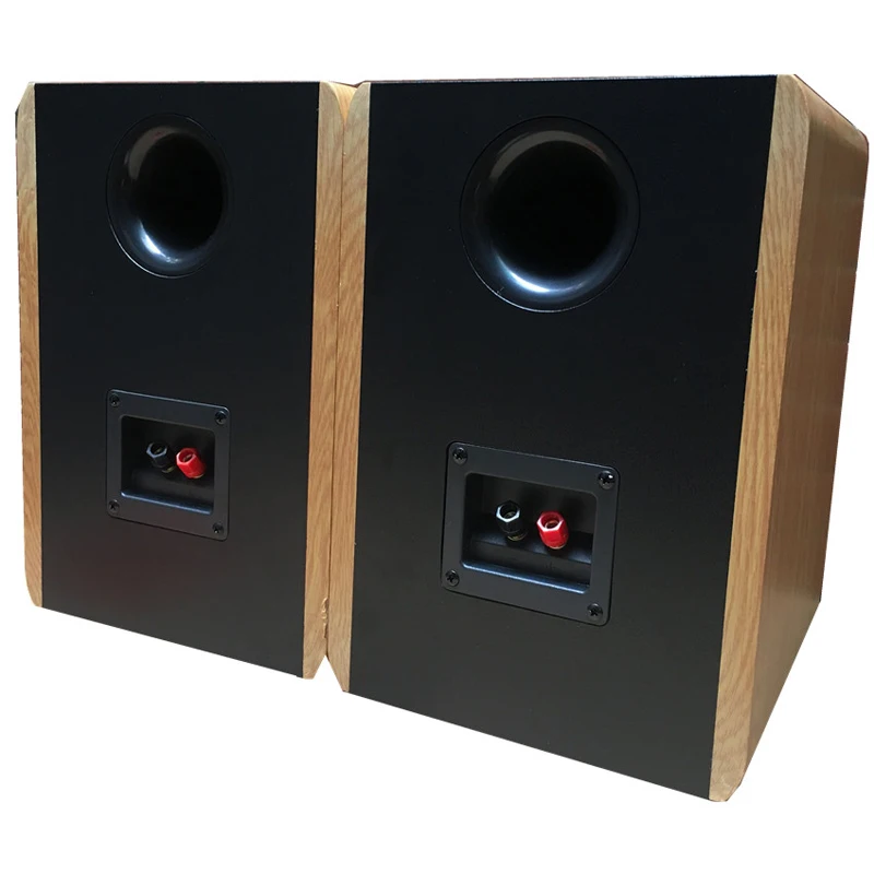 100W 6.5 Inch Siêu Trầm Loa HIFI 2 Chiều Tần Số Loa Kệ Sách 4ohm Gỗ Thụ Động Âm Thanh Sốt Loa Trước