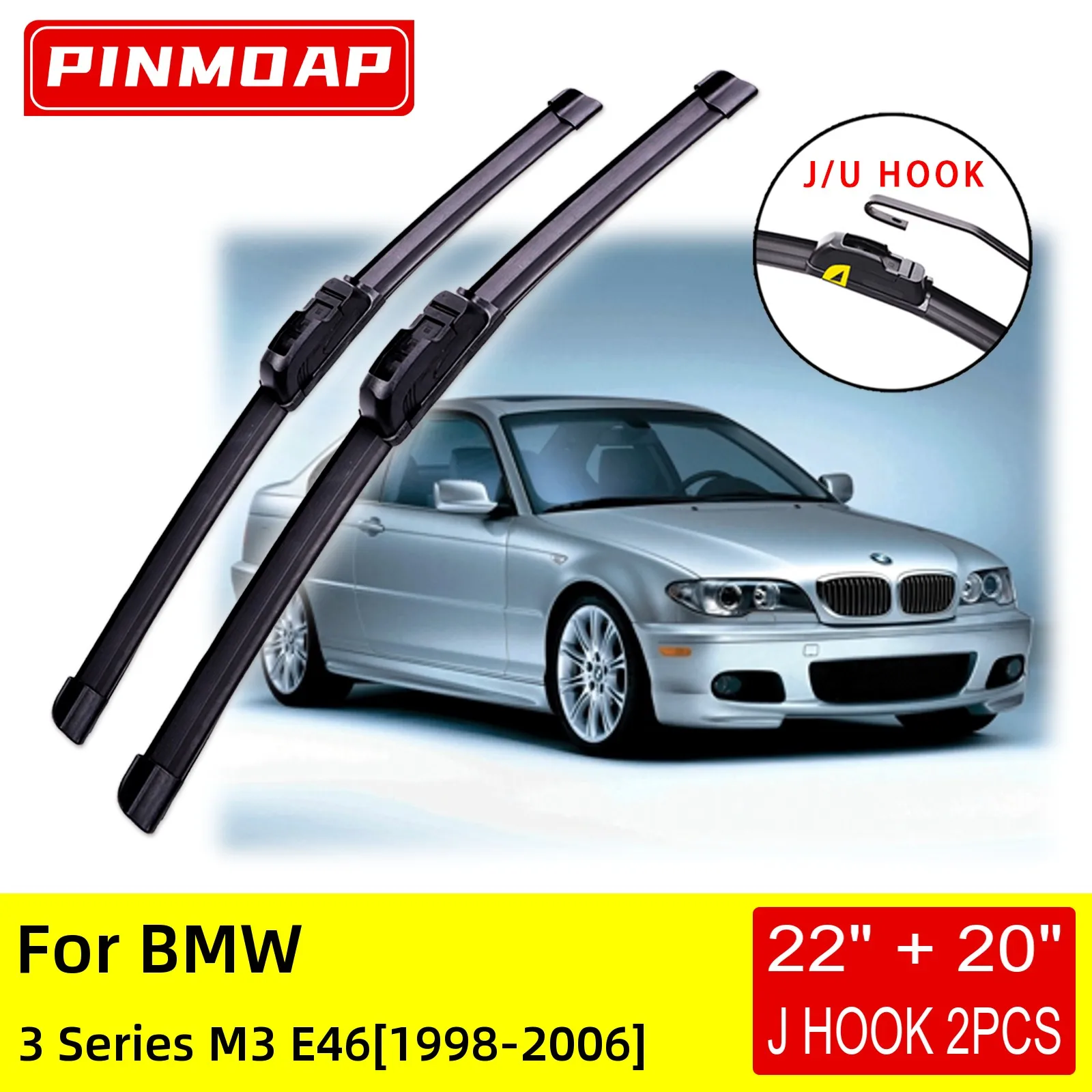 

Щетки стеклоочистителя для BMW 3 серии M3 E46 1998 1999 2000 2001 2002 2003 2004 2005 2006