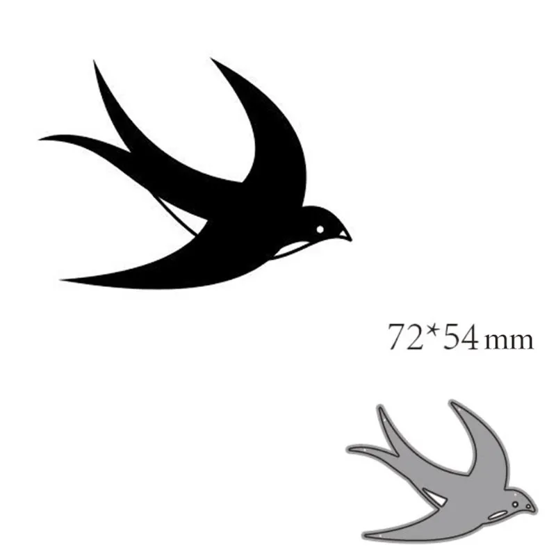 metal cutting dies cut die mold Animal swallow decoration Scrapbook paper craft knife mould blade punch stencils dies