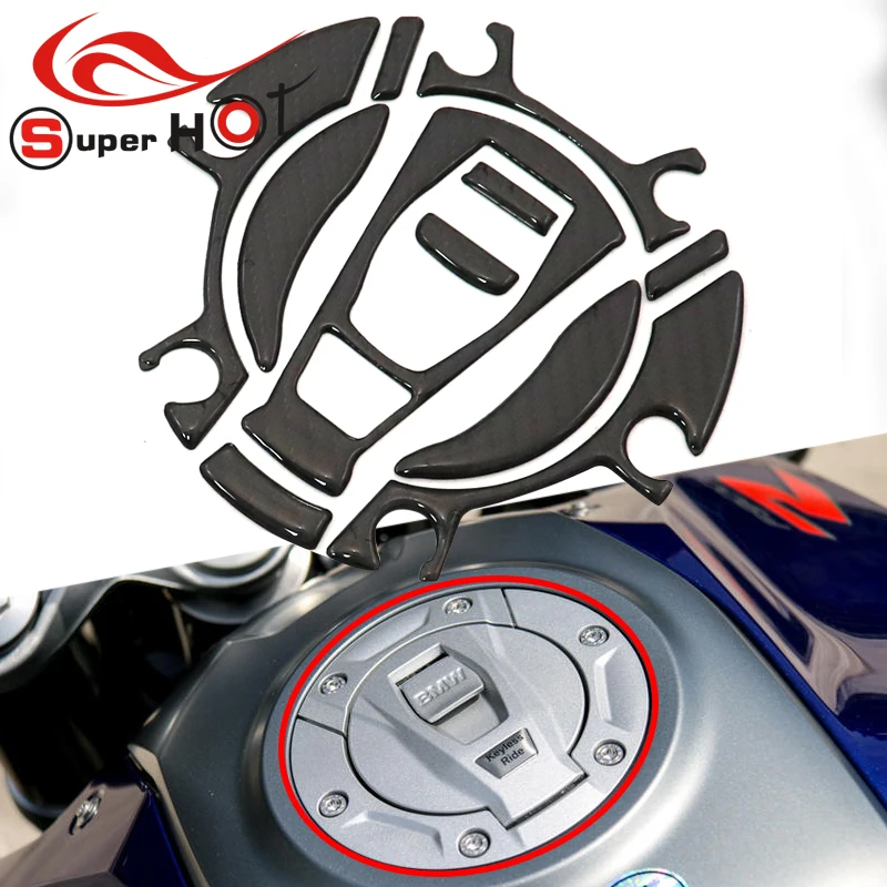 

For BMW F900R F900XR F 900R F 900XR F 900 R XR Motorcycle Accessories Gas Oil Fuel Cap Cover Decal Fiber Sticker Protect