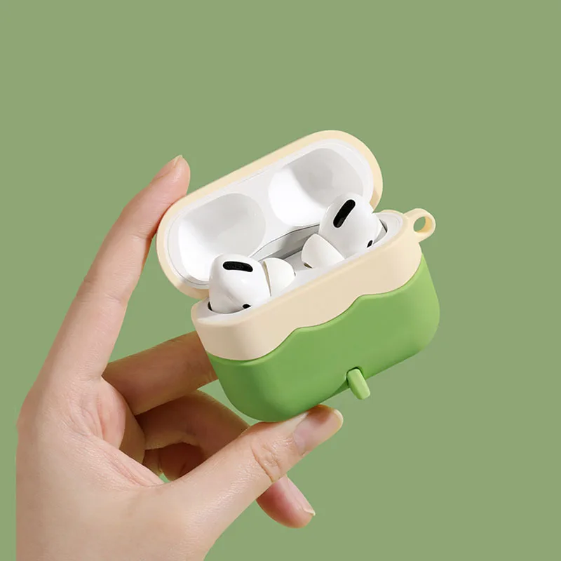 SHIBA-Appleイヤホン用のかわいいシリコンケース,犬のデザインが施された素敵なケース,Apple Airpods 1/2/Pro 3
