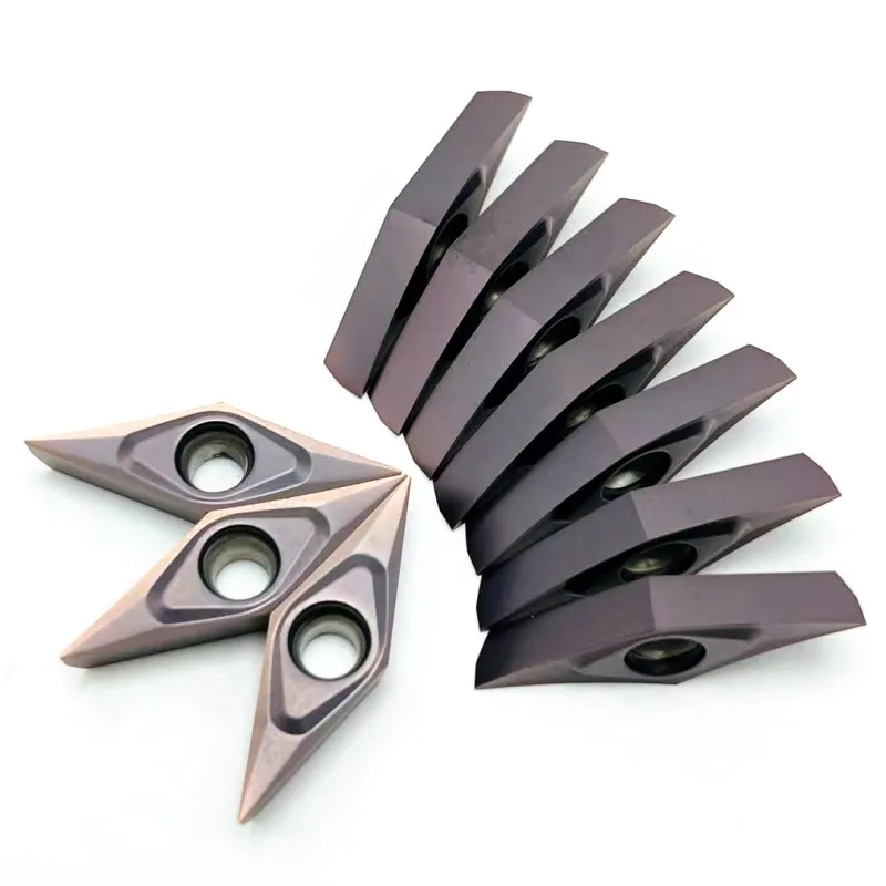 VCMT110304 tools utensili in metallo duro cilindrici di alta qualità utensili da taglio per tornio CNC parti in acciaio, utensili per tornitura in acciaio inossidabile