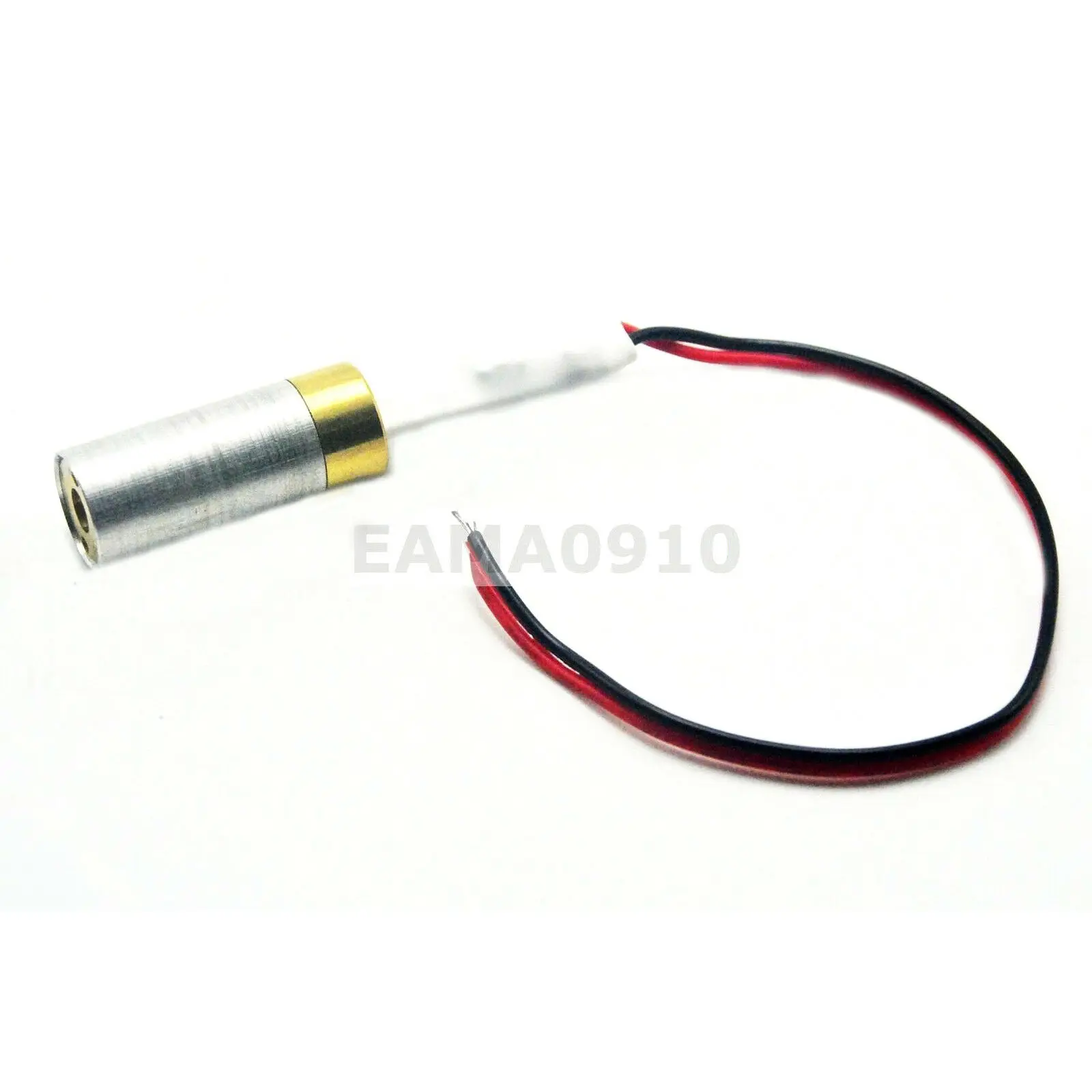 2Pcs อุตสาหกรรม/LAB 5VDC 532nm สีเขียวเลเซอร์10MW Dot โมดูลเลเซอร์ไดโอดเลเซอร์