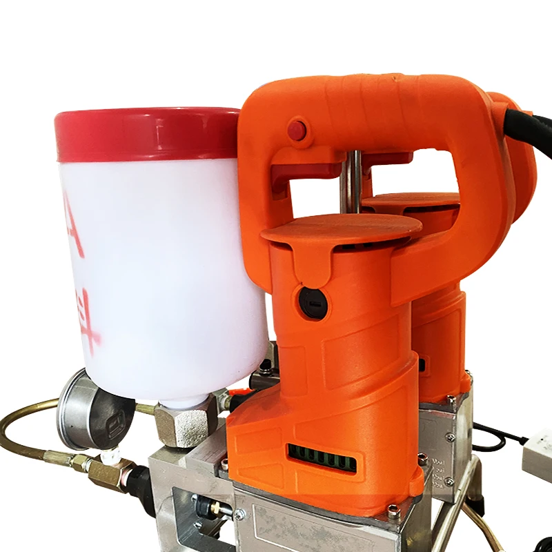 1200w Adjustable Ratio Two Cups PU Foam Epoxy Polyurethane Injection Grouting Pump for Concrete Crack Repair