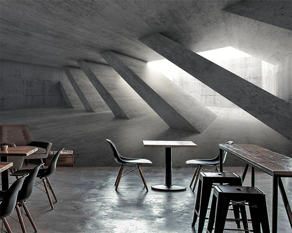 

Beibehang индивидуальные papier peint современная мода спальня гостиная украшения живопись серый цемент фон обои