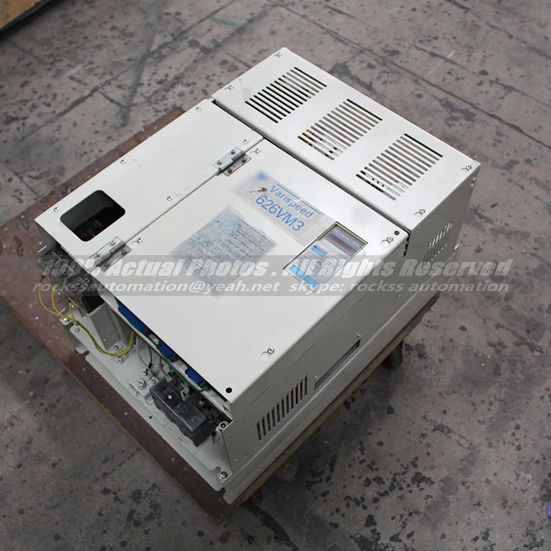 Used In Good Condition  CIMR-VMS2022 626VM3 AC Spindle Drive Invertor