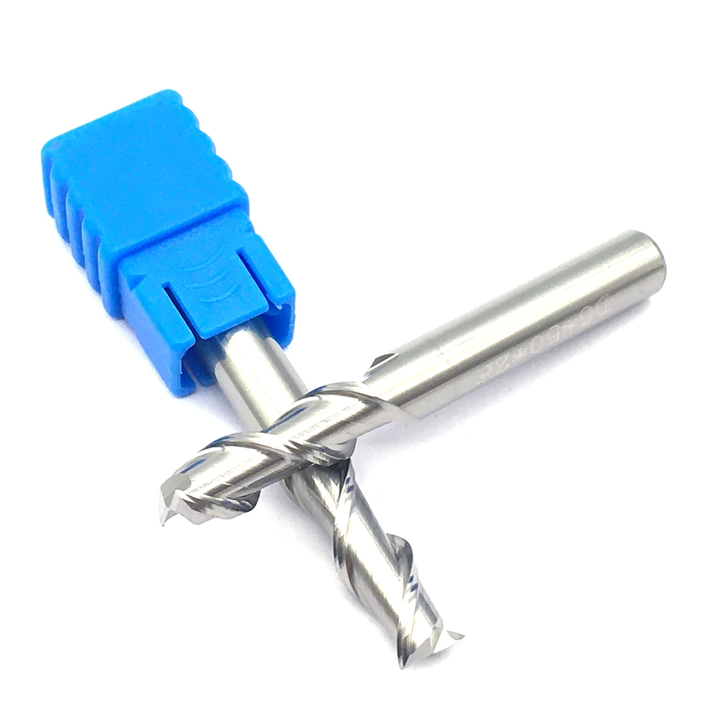 Endmill 1PCS HRC50 2F 6.0XD6X50L อลูมิเนียมทองแดงไม้ CNC เครื่องตัดเครื่องมือโลหะคาร์ไบด์ End Mill Milling CUTTER