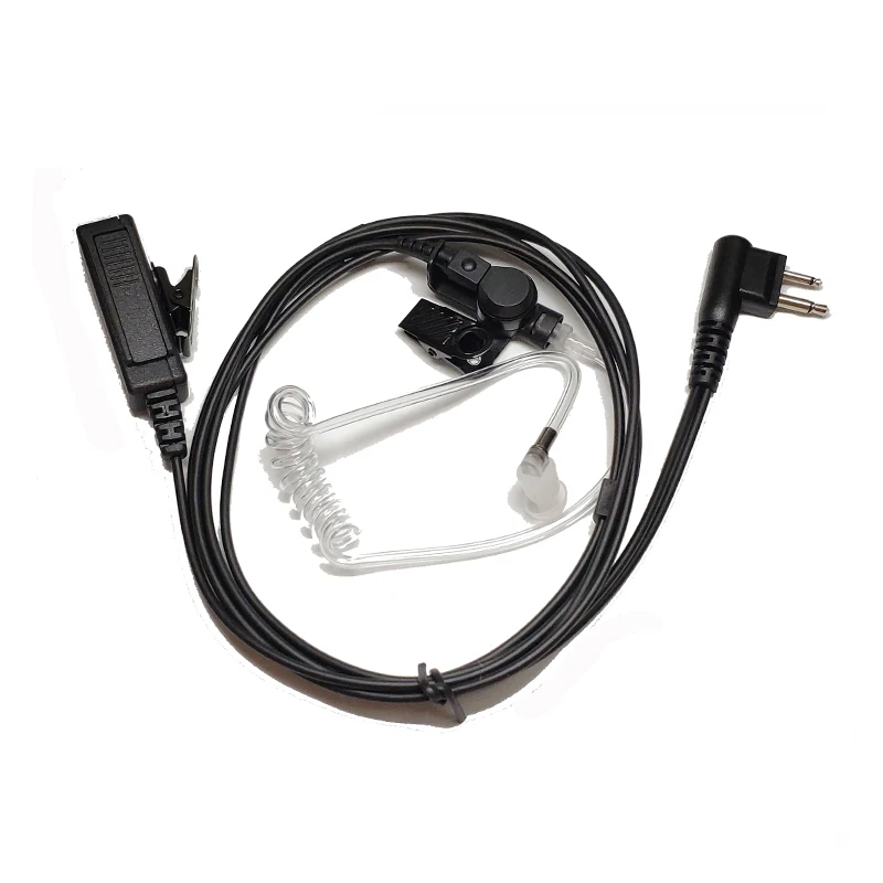 Акустический трубчатый наушник с микрофоном PPT, наушники для рации, гарнитура для Motorola EP450, GP88, GP300, CP200, CT150, CP040