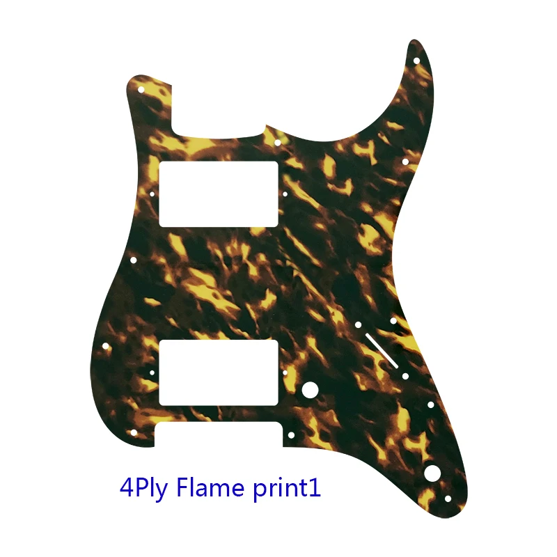 Fei Man Guitar Pickguard For US,11 Holes Scratch Plate,HHPAF,Humbucker Coil For USA,Mexico Fd Strat Guitar Parts,2 Control Holes